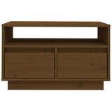 vidaXL Ormarić za knjige boja meda 60 x 35 x 37 cm od masivne borovine | shoptok.hr