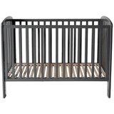 Troll nursery® otroška posteljica lux™ 60x120 seal grey | shoptok.hr