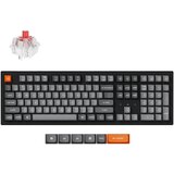 KEYCHRON K10 Max Brezžična Mehanska Tipkovnica, Bluetooth / 2.4 GHz, RGB LED, Super Red Switch, US Layout, K10M-B1, (21733735) Cene