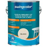 SWINGCOLOR Akrilni barvni lak Swingcolor (bele barve, svilnato mat, 2,5 l) Cene