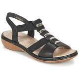 Rieker Sandali & Odprti čevlji CORTUSOLA Črna | Shoptok.si