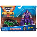 MONSTER JAM tovornjak grave digger s figuro grim | Shoptok.si
