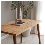 Hanah home cozy natural oak study desk | Eponuda.com