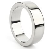 Mr. Steel Wide Band C-Ring 45mm Silver | shoptok.hr