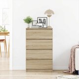  Komoda boja hrasta sonome 60 x 35 x 98,5 cm konstruirano drvo | Eponuda.com