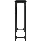  Konzolni stol crni 102 x 22 5 x 75 cm od konstruiranog drva | shoptok.hr