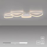 SCHÖNER WOHNEN 14039-16 - LED prigušiva plafonska svetiljka PEBBLES LED/35,5W/230V bela | Eponuda.com