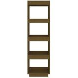  Knjižna omara za razdelitev prostora medeno rjava 40x35x135 cm, (20620323) | Shoptok.si