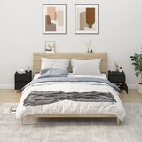vidaXL Noćni ormarići 2 kom crni 40x35x50 cm Cijene