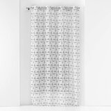 Douceur d intérieur PANNEAU A OEILLETS 140 x 240 CM VOILE SABLE IMPRIME GABI GRIS Siva Cijene