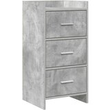 vidaXL Strani šal Betonsko siva 40 x 36 x 80 cm Inženirski les, (5000253235) | Shoptok.si