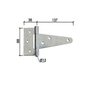 Dabel brodska šarka za vrata SP5 137 fi12mm | Eponuda.com