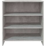 vidaXL Komoda siva boja betona 70 x 40,5 x 75 cm od iverice | shoptok.hr