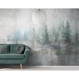 Moje Tapete šuma akvarel - foto tapeta Cene