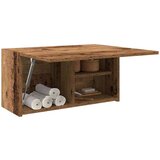 vidaXL Kupaonski zidni ormarić staro drvo 60x25x30cm konstruirano drvo | shoptok.hr