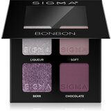 Sigma Beauty Quad paleta senčil za oči odtenek Bonbon 4 g Cene