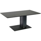 Dieter Knoll klubska miza, antracit, črna | Shoptok.si