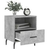 vidaXL Noćni ormarići 2 kom boja betona 40x35x47 5cm konstruirano drvo | shoptok.hr