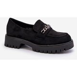 VINCEZA Black Suede Women's Moccasins with Decoration Loraleima | Shoptok.si