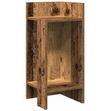  Pomoćni stolić s policom boja staro drvo 25,5x27x60 cm | shoptok.hr