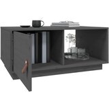  Stolić za kavu sivi 80 x 50 x 35,5 cm od masivne borovine | shoptok.hr
