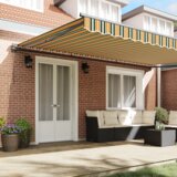  Skrovita tenda Zelena i žuta 500x300 cm | shoptok.hr