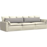 vidaXL jastučići za sofu 2 pcs siva 145 x 40 cm tkanina | shoptok.hr