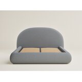 Maison de Rêve Sivi tapecirani bračni krevet s prostorom za odlaganje s podnicom 160x200 cm Maumere – | shoptok.hr