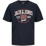 Jack & Jones Majica marine / rjasto rdeča / bela Cene