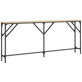  Konzolni stol boja hrasta sonome 180x23x75 cm konstruirano drvo | shoptok.hr