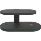 Canyon WS-501 5in1 Wireless charger, with UV sterilizer, with touch button for Running water light, Input QC36W or PD30W, Output 15W/10W/7.5W/5W, USB-A 10W(max), Type c to USB-A cable length | Eponuda.ba