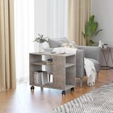  Bočni stolić boja betona 70 x 35 x 55 cm od konstruiranog drva | shoptok.hr