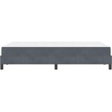 Box spring krevet Tamno siva 120 x 220 cm tkanina | shoptok.hr