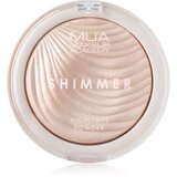 MUA Makeup Academy Shimmer kompaktni pudrasti osvetljevalec odtenek Oyster Silk 8 g | Shoptok.si