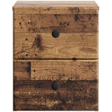  Noćni ormarić za montažu na zid Staro drvo 34,5 x 33 x 40 cm | shoptok.hr