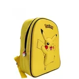 POKEMON - PIKACHU - JUNIOR nahrbtnik EVA 3D 32 cm - rumene barve