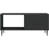  Kava Stol Crna 90 x 50 x 40 cm Konstruirano drvo | shoptok.hr