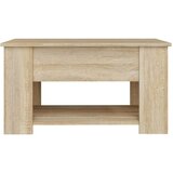  Stolić za kavu boja hrasta 79 x 49 x 41 cm konstruirano drvo | shoptok.hr
