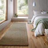 Flair Rugs Kaki zelen ročno tkan volnen tekač 80x230 cm Harris Boucle – | Shoptok.si