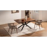 Lomoco NASLANJAČ, kovina, tekstil barva oreha, temno rjava | Shoptok.si