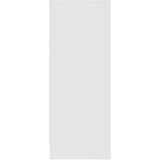 vidaXL Omarica za čevlje bela 31,5x35x90 cm iverna plošča | Shoptok.si