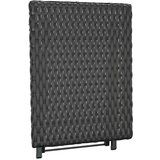  stol crni 45 x 35 x 32 cm od poliratana | shoptok.hr
