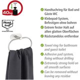 Wenko Zidni držač za ručnike od mat nehrđajućeg čelika Orea Ring Turbo-Loc® | shoptok.hr
