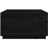  Stolić za kavu crni 80x80x45 cm od masivne borovine | Eponuda.com