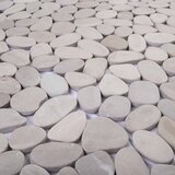  Kamenčići Sivosmeđa 30 x 30 cm Rijeka kamenčić | shoptok.hr