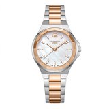 Lee Cooper Ženski sat LC08286.520, Sedefasto kućište, Srebrno-rose gold | Eponuda.com
