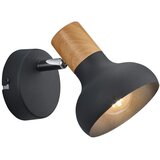 Tri O Mat crna zidna lampa ø 10 cm Latika – Cijene