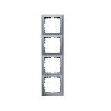 HAGER okvir 4-struki S.1-B.3-B.7 aluminijski mat 5310148994 | Eponuda.ba