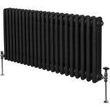 Monster tradicionalni radiator s 3 stebri - 600 x 1012 mm - črn, (21569944) | Shoptok.si