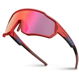 ROCKBROS dječje polarizirane biciklističke naočale UV400 sa silikonskim remenom, crvene | shoptok.hr